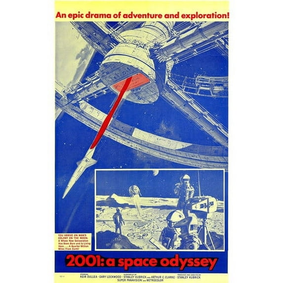 Stanley Kubrick in 2001: A Space Odyssey 24x36 Poster