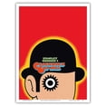 thumbnail image 1 of Stanley Kubrick’s Clockwork Orange - Starring Malcolm McDowell - Vintage Film Movie Poster c.1972 - Master Art Print (Unframed) 9in x 12in, 1 of 4