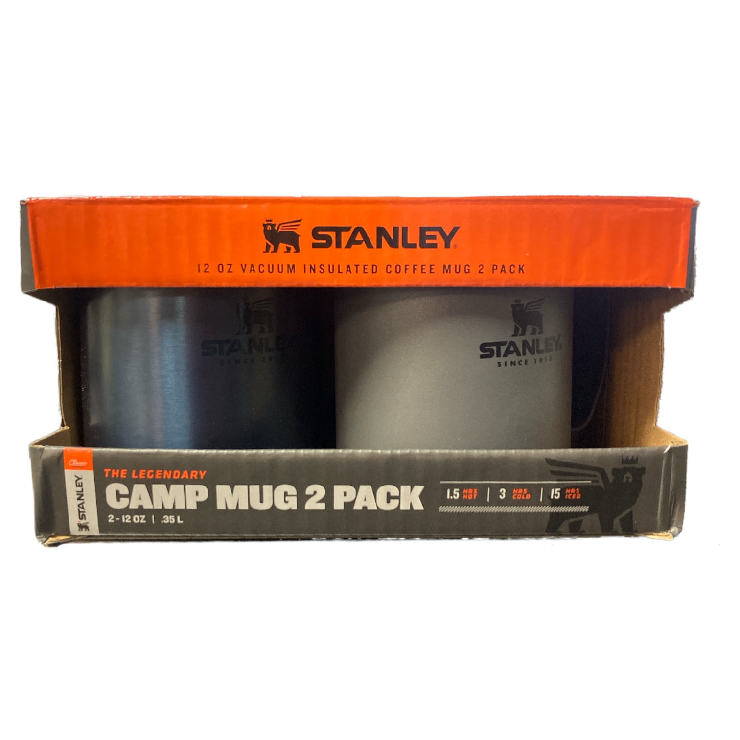 Stanley The Legendary Camp Mug 2 Pack Set 12oz Vacuum Insulated
