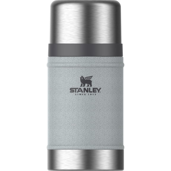 Stanley Legendary Classic Food Jar 24 oz - Hammertone Silver
