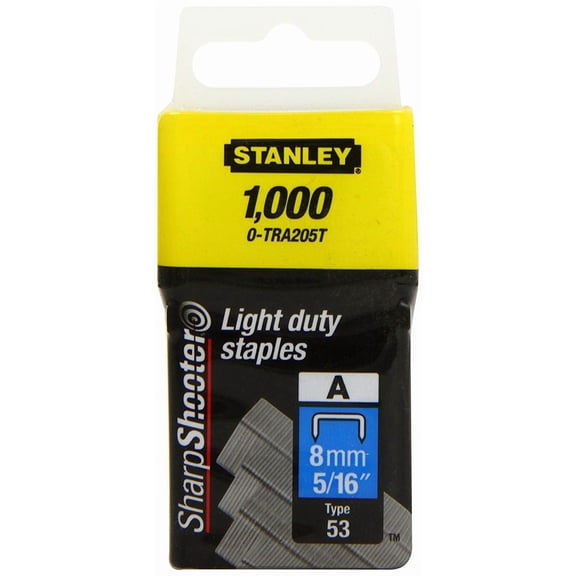 Stanley - Light-Duty Staple 8Mm 1000 0-Tra205T