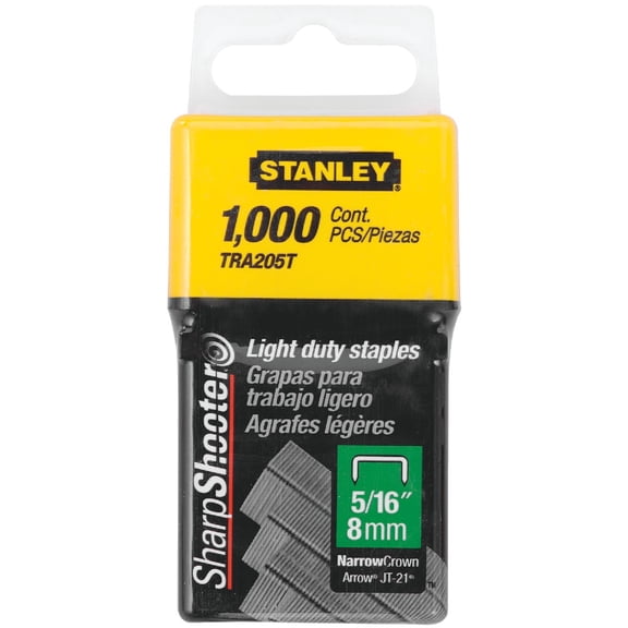 Stanley Light-Duty Tacker Staples 5/16"