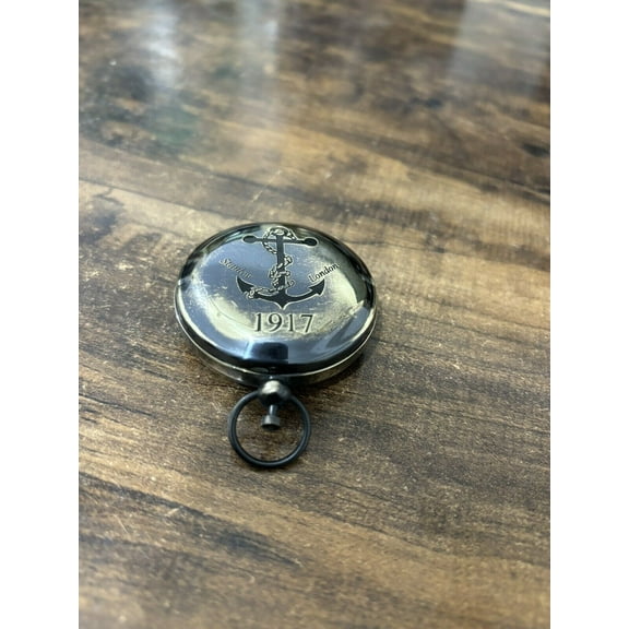 Stanley London Compass Nautical Brass Pocket Compass