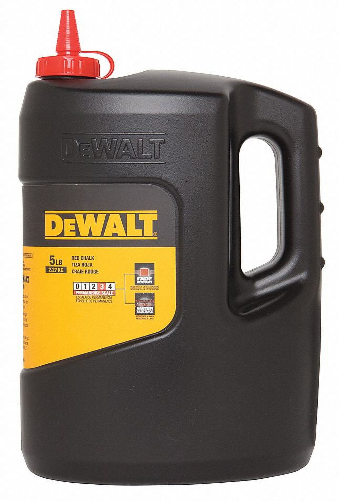 Stanley Marking Chalk Refill,Red,5 lb DWHT47059