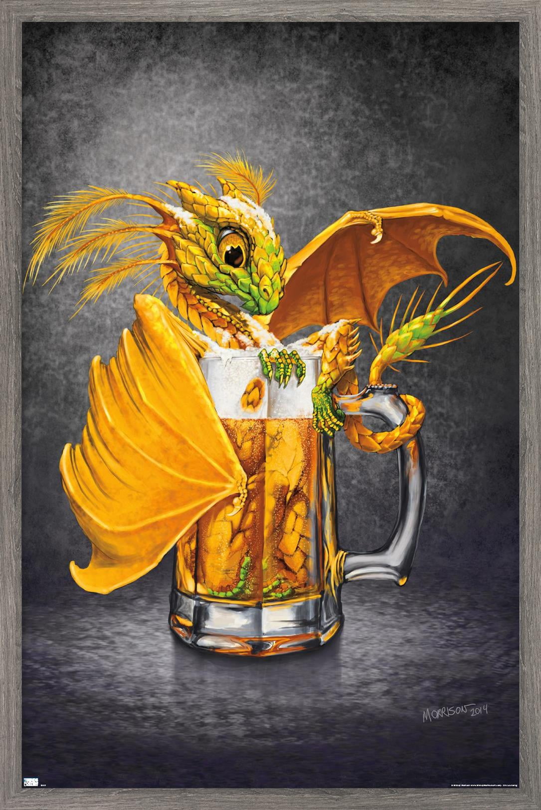 STARLINGEAR style 29：新年ポスター Stanley-Morrison-Beer-Dragon-
