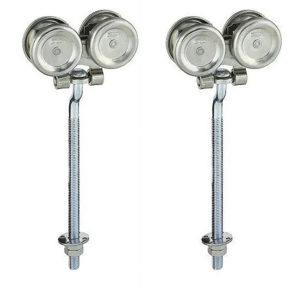 Stanley N174-268 5220 2-Pack Of Zinc Box Rail Barn Door Trolley Hanger Rollers - Quantity of 8