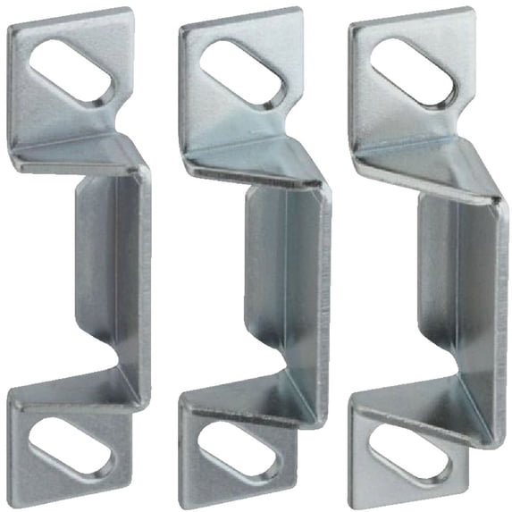 National Hardware Strike Plate Kit Zinc - Easy Installation, Includes 2 Shims - Pack Of 1