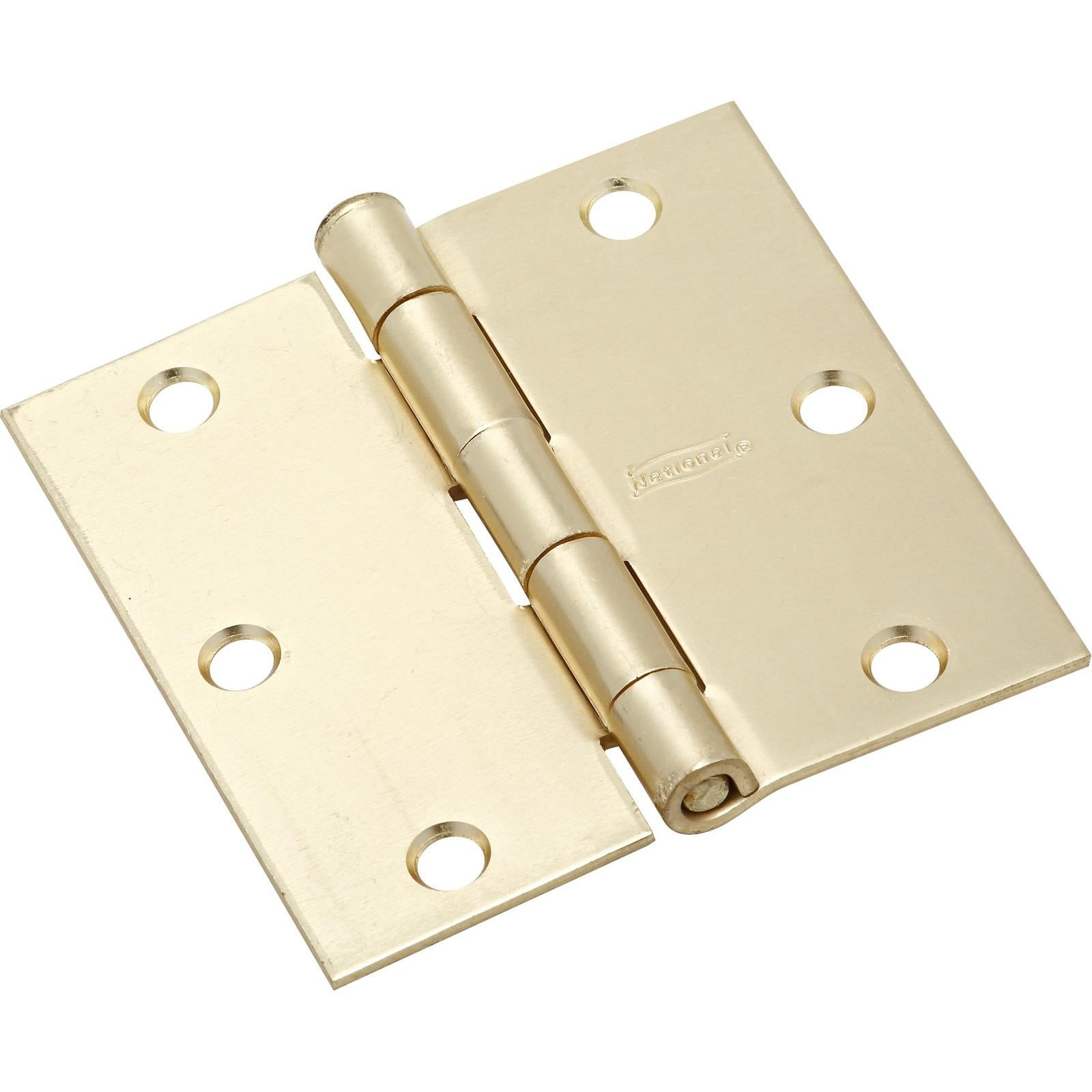 Stanley N830 232 3 in. Satin Brass Door Hinge Walmart