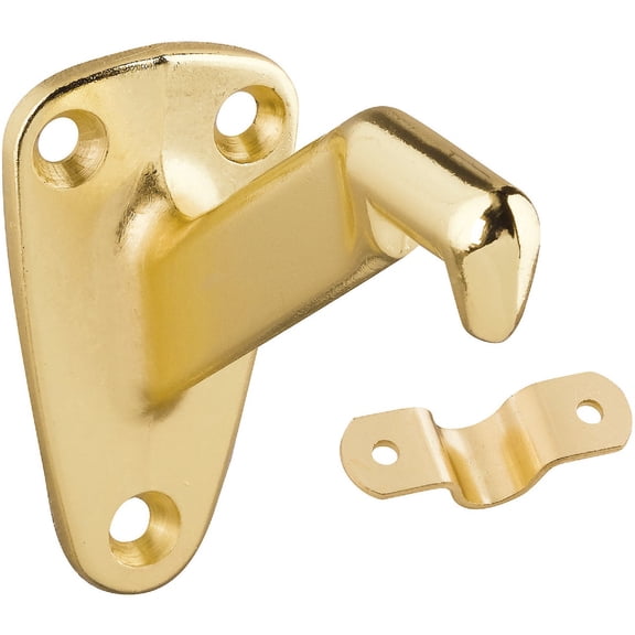 Stanley National Hardware SPB112 Handrail Brackets in Brass