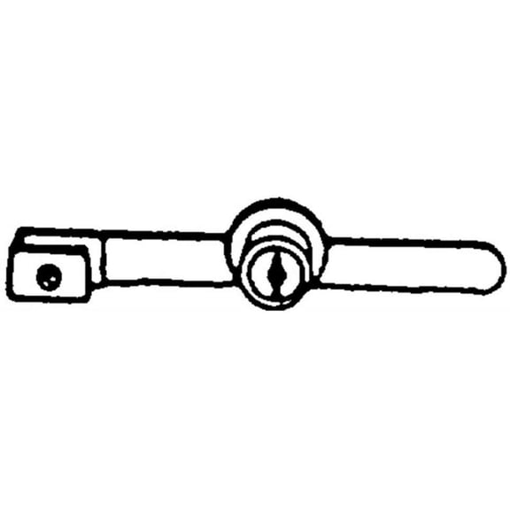 Stanley National N185-306 Showcase Locks Chrome
