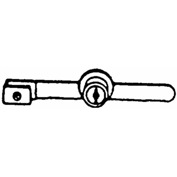 Stanley National N185-306 Showcase Locks Chrome