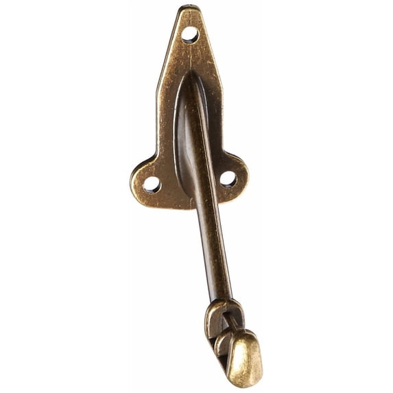 Stanley National N830-130 Handrail Bracket Antique Brass
