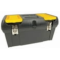 thumbnail image 1 of Stanley Portable Tool Box Black, Yellow  Includes Tote Tray 024013S, 1 of 1