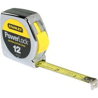 Stanley PowerLock Fractional/Decimal Tape Measure - Pack of 2