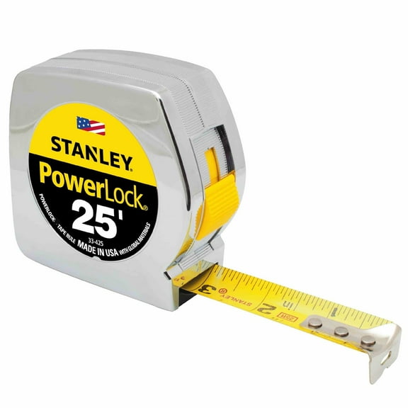 Stanley PowerLock Tape Measure - 25ft. - Master Carton of 24
