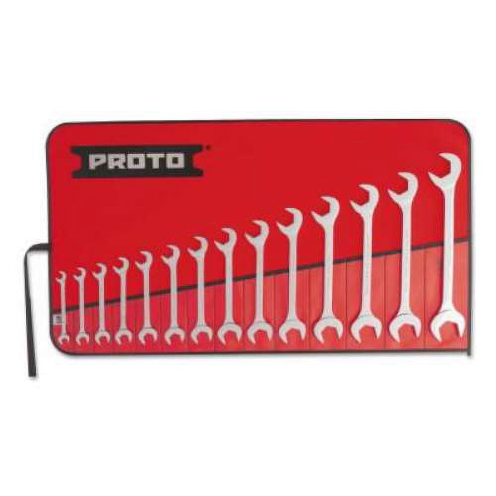 Stanley Products Angle Open End Wrench Set, 14-Piece - 1 ST (577-3100B)