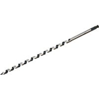 Irwin 3043007 Auger Drill Bit, 5/8 in Dia, 17 in OAL, Twist Flute, 1-Flute, 7/16 in Dia Shank