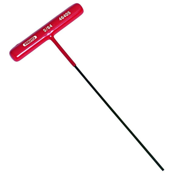 Proto J46408 T-Handle Hex Key - 1/8", 6" Long