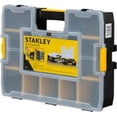 thumbnail image 1 of Stanley Proto Industrial Tools POSTST14027 Plastic Adjustable Compart Box Black, 1 of 1