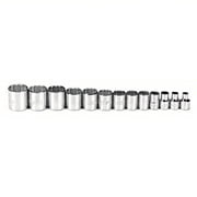 Stanley Proto J52124-TT Socket Set 3/8" Drive, 12 Point, 13 Pieces