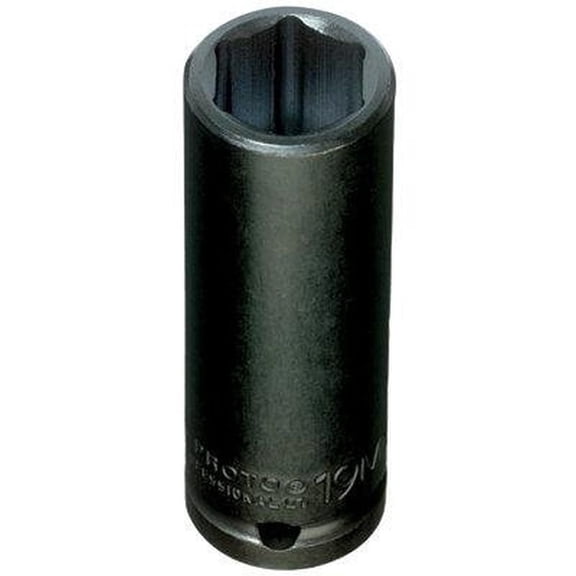 Stanley Proto J7321M 6 Point 1/2" Drive Impact Socket, 21mm