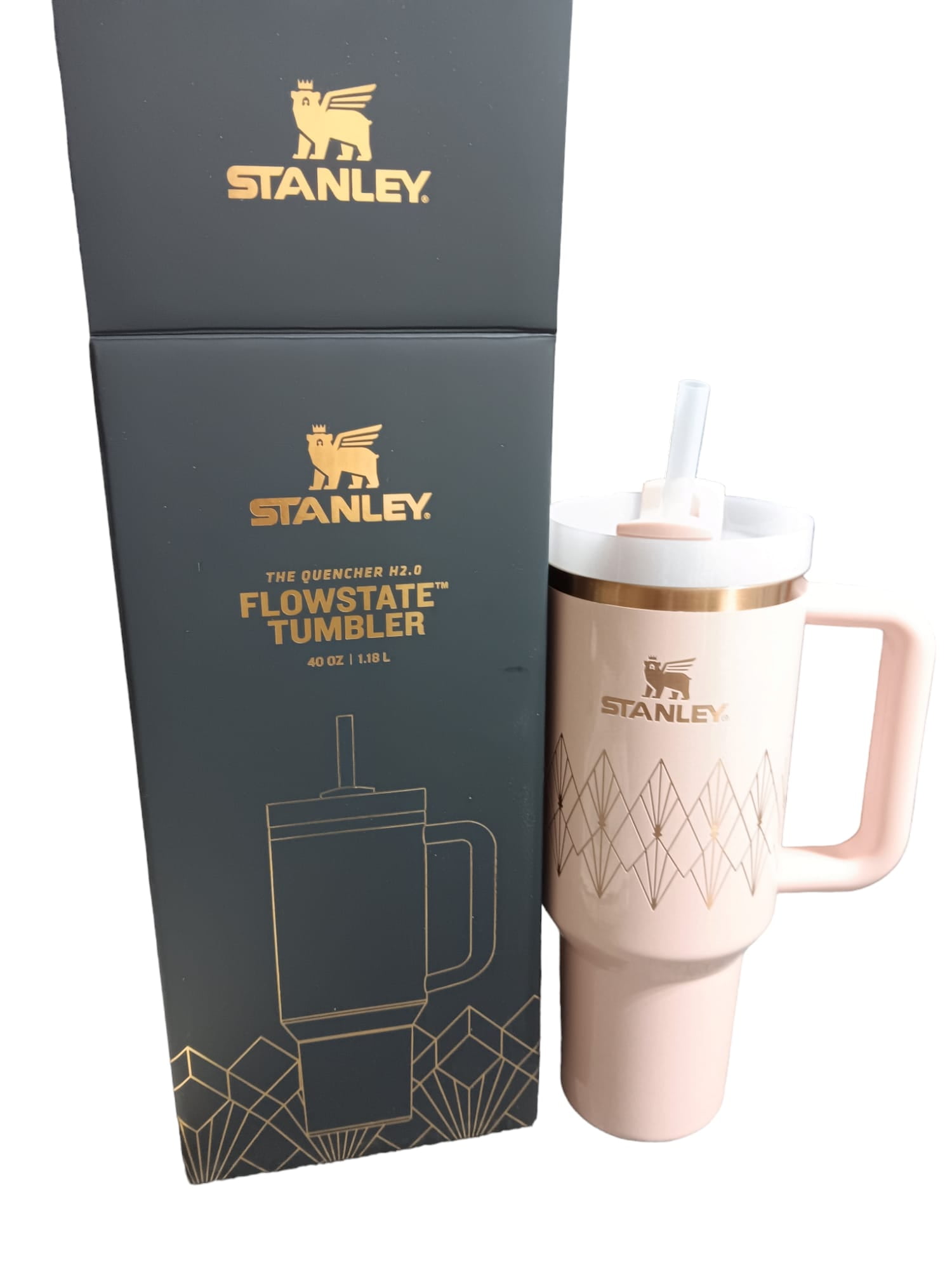 Stanley Quencher H2.0 FlowState-  Blush Gloss Deco-