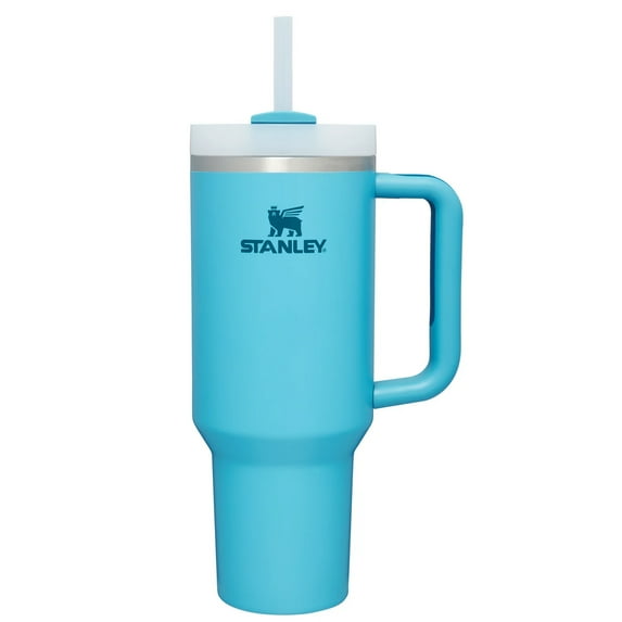 Stanley Quencher H2.0 FlowState Stainless Steel Vacuum Insulated Tumbler with Lid and Straw - 40OZ Pool