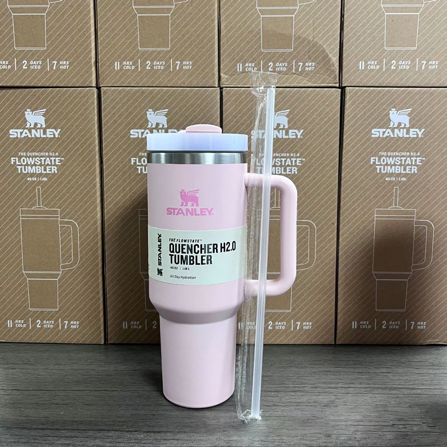 14 oz plastic cups with lids CIAO! 98MM PET Dome Lid with Straw Slot for 14OZ/16OZ/20OZ/24OZ PET Co main image 1