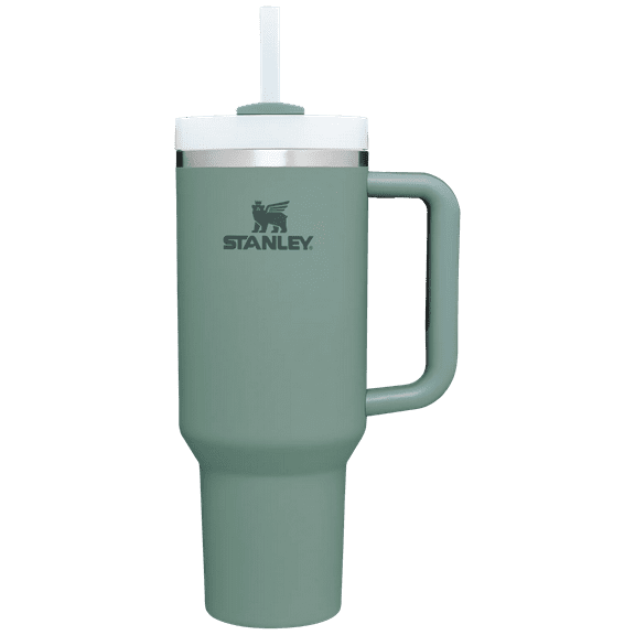 Stanley Adventure THE QUENCHER H2.0 Flow State Tumbler (Smooth Matte) 40 oz Slate