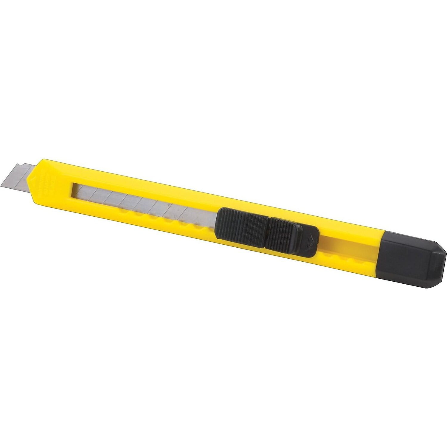 Stanley 0-10-481 Snap Off knife with magazine, Silver/Yellow - Utility  Knives 