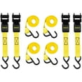 thumbnail image 1 of Stanley Ratchet Straps 1In X 10' 900 Lb Break Strength Light Cargo Hauling 4Pk, 1 of 5