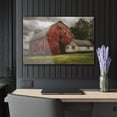 thumbnail image 1 of U R There Photography Stanley Road Red I Rustic Farmhouse Acrylic Wall Print 36"x 24", 1 of 11