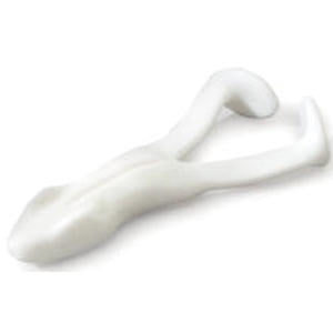 Stanley SRF-400 Bull Ribbit Frog Unrigged 4 1/2" White Floating