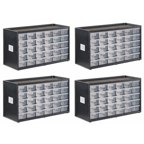 Stanley STST40730 30 Drawer Stackable Storage Drawer Bin System - Quantity of 4