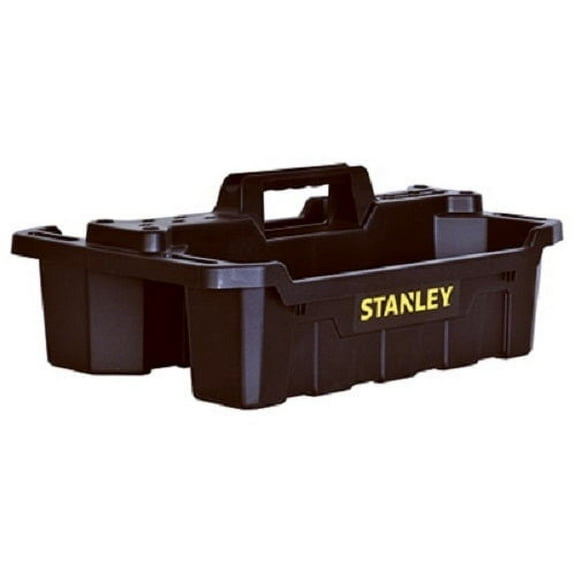 Stanley STST41001 Black Portable Tool Storage Tote Caddy - Quantity of 6