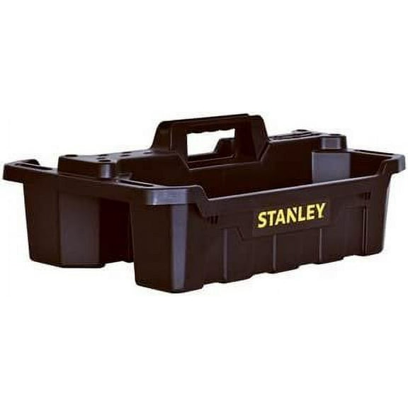 Stanley STST41001 19.34" X 13" X 7.6" Black Portable Storage Tote Tray