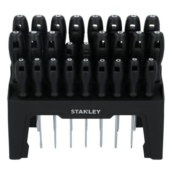 Stanley Screwdriver Set With Stand 26Pc