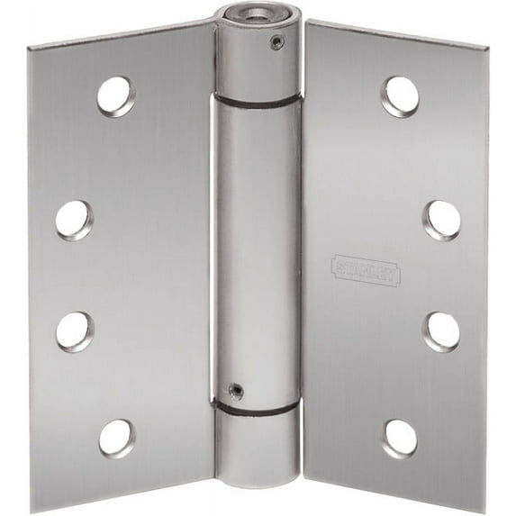Stanley Security 2060R412426D 4.5 x 4 in. Spring Hinge, No. 420923 Satin Chrome