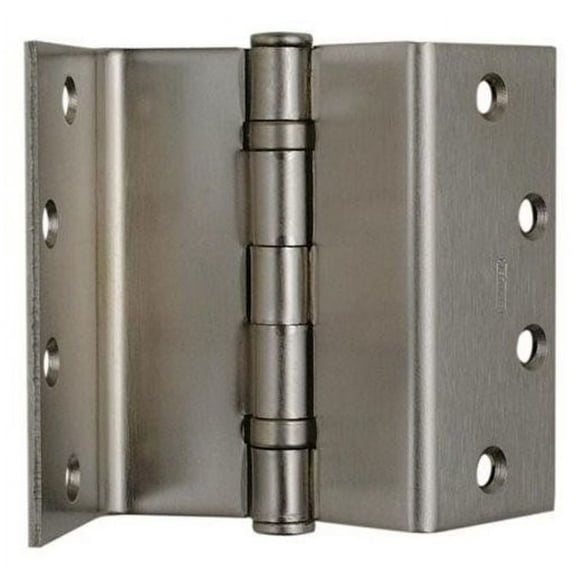 Stanley Security F2483124 3.5 in. Steel Full Mortise Standard Weight Swing Clear Hinge for Square Edge Doors, No. 054503 Satin Brass