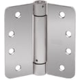 thumbnail image 1 of Stanley Security RD2068R426D 4 x 4.62 in. No.422206 Radius Standard Weight Spring Hinge, Satin Chrome, 1 of 1