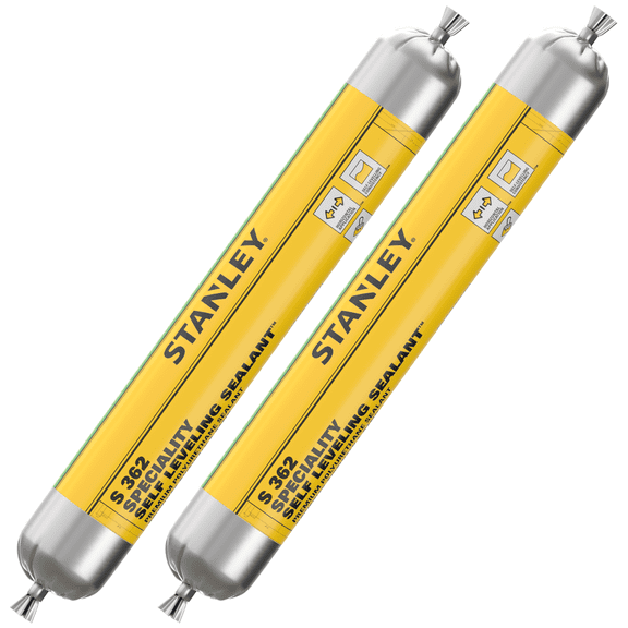 Stanley Self Leveling Polyurethane Sealant Sausage - White, 20.3oz-2 Pack