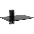 thumbnail image 1 of Stanley Single Glass Shelf, 8-11/16"H x 11"W x 15"D, Black, 1 of 4