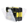 thumbnail image 1 of Stanley Sortmaster Lite Organizer 11.5 " Lx2.5 " Wx8.5 " H Black Yellow Clear, 1 of 2
