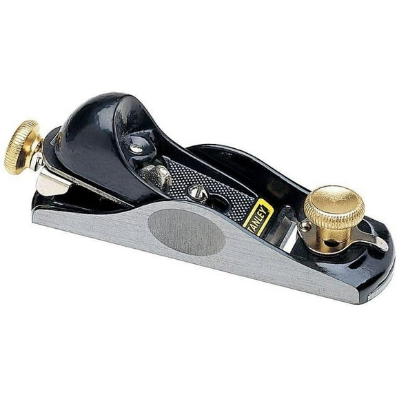 Stanley Surform Low Angle Block Plane - Adjustable Blade - 6 Pack, Gray, 1-3/8 In.