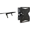 thumbnail image 1 of Stanley TMX-022FM DIY Basics 13"-42" Full-Motion Mount & ATS-106 TV Top Shelf, 1 of 10