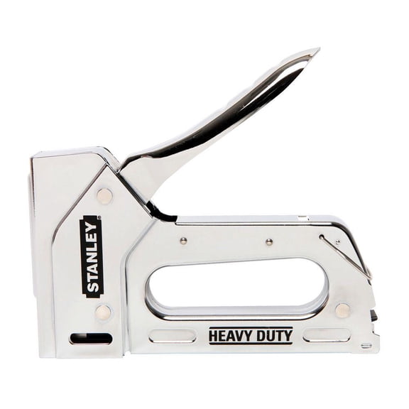 Stanley TR110 Heavy Duty Steel Staple Gun, Narrow Crown, Each