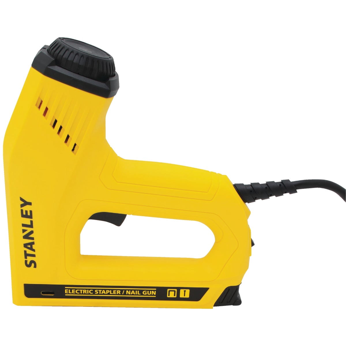 Stanley Electric Staple/Brad Nail Gun TRE550Z - 6 Amps, 120 V, Gray, 8' Cord — Construction & DIY Use, Standard Hardware Spec