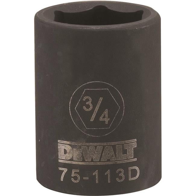 Stanley Tools  0.75 in. Impact Socket - 0.5 in. Drive