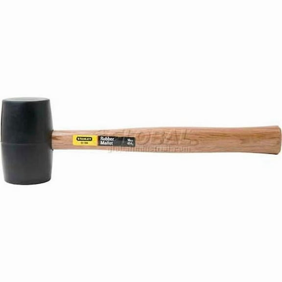 Stanley Tools B983764 16 oz 13.5 in. OAL Rubber Mallet - Case of 2