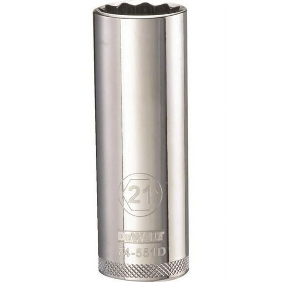 Stanley Tools 21mm Deep Socket - 0.5 in. Drive